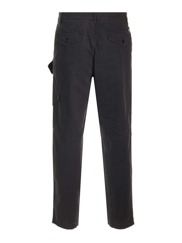 C.P. COMPANY: Trousers Shorts online - Stretch Sateen Loose Chino Pants
