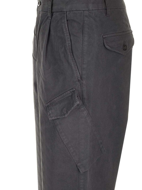 The Best Shops C.P. COMPANY: Trousers Shorts - Stretch Sateen Loose Chino Pants