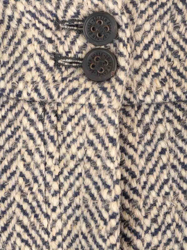 GOLDEN GOOSE buy online Wool And Linen Shorts