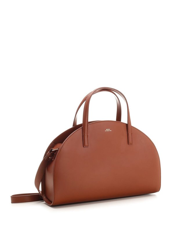 A.P.C.: cross body bags online - Demi Lune Tote Bag