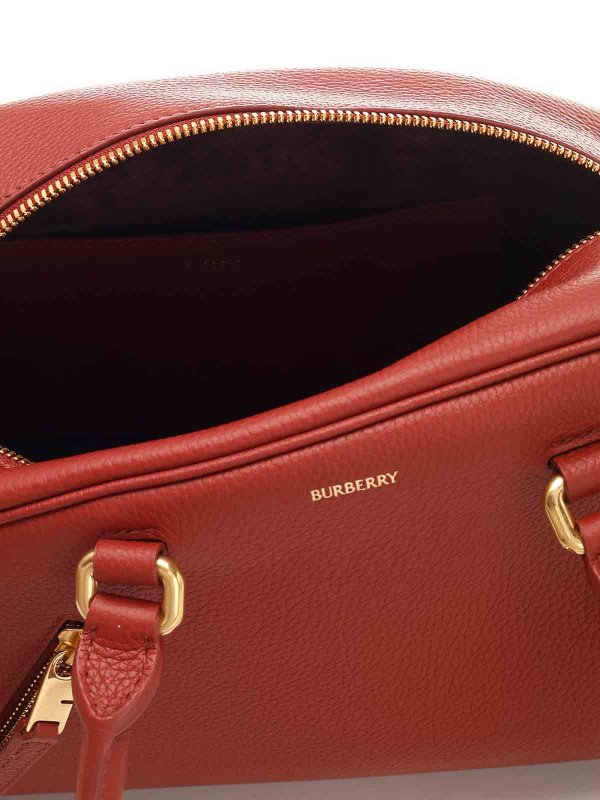 ＊Burberry＊ Shield Twin Bowling バッグ ラージ シールド ツイン ボウリングバッグ (ブラック