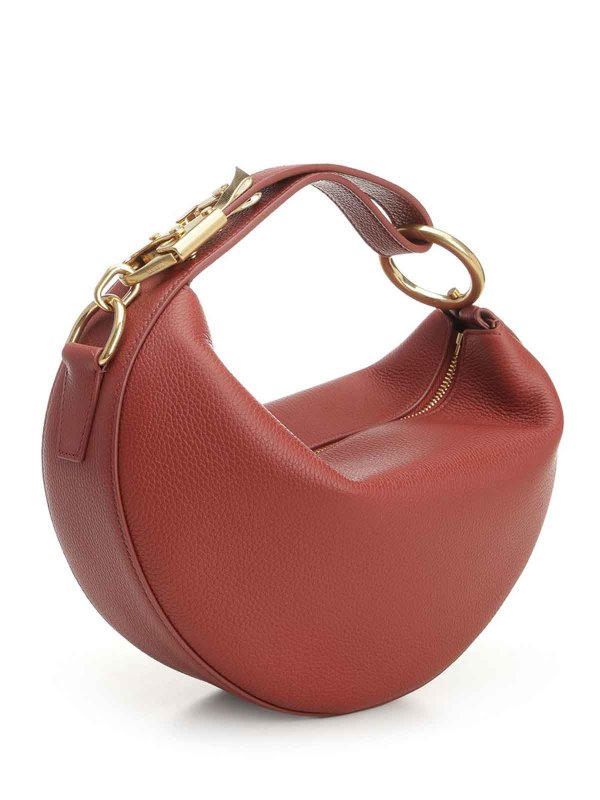 Burberry Knight Arc Shoulder Bag - Brown - Women | 8103094