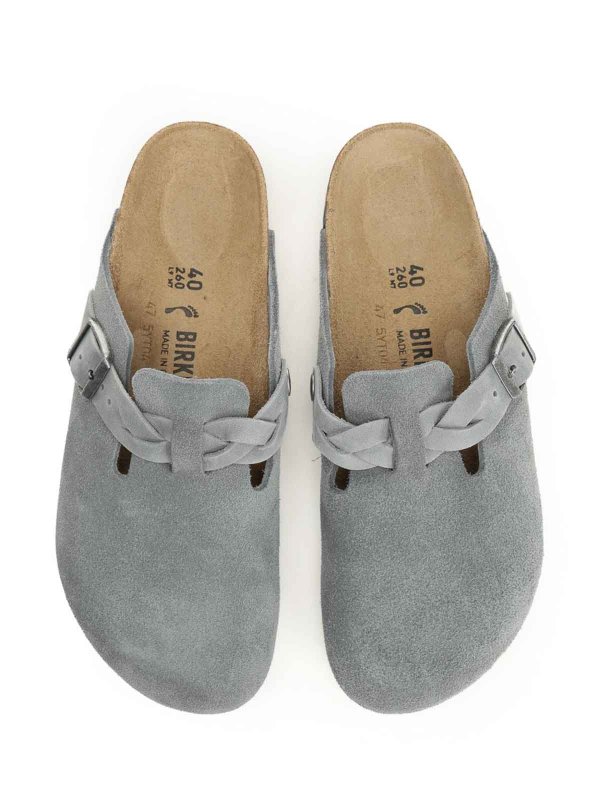 BIRKENSTOCK buy online Boston Suede Clogs
