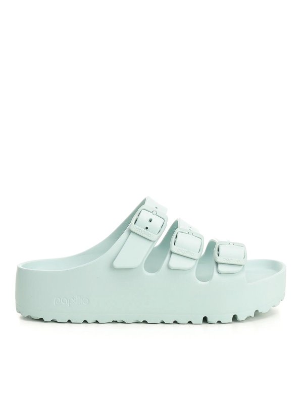 BIRKENSTOCK: Sandalen - Sandalen - Hellblau