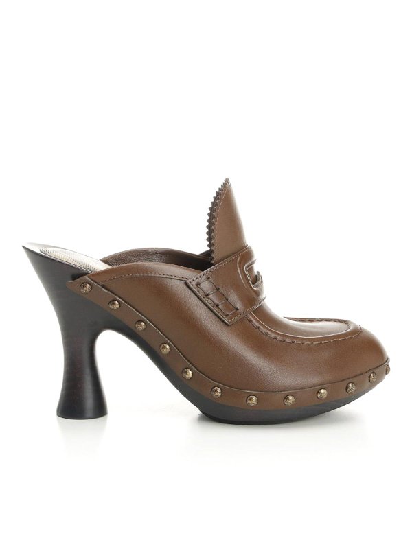 BURBERRY: サンダル - サンダル - 緑