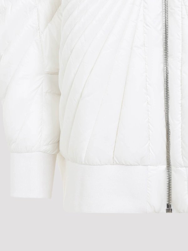 The Best Shops MONCLER: カジュアルジャケット - カジュアルジャケット - 白