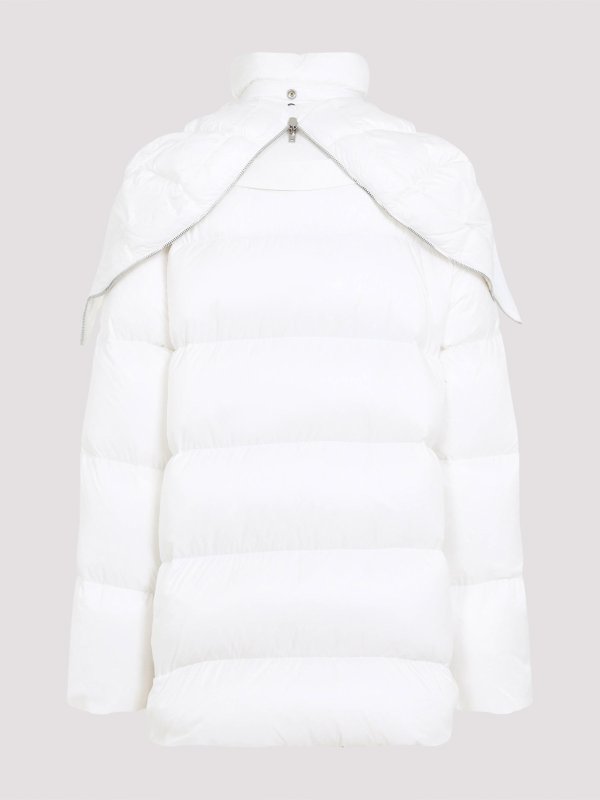 MONCLER: Kurze Mäntel online - Kurzer Mantel - Weiß