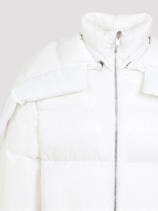 The Best Shops MONCLER: Kurze Mäntel - Kurzer Mantel - Weiß