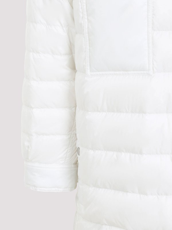 The Best Shops MONCLER: カジュアルジャケット - カジュアルジャケット - 白