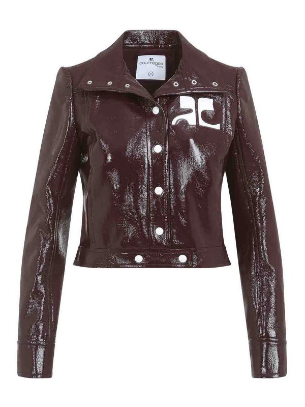 Courreges: カジュアルジャケット - カジュアルジャケット - ボルドー