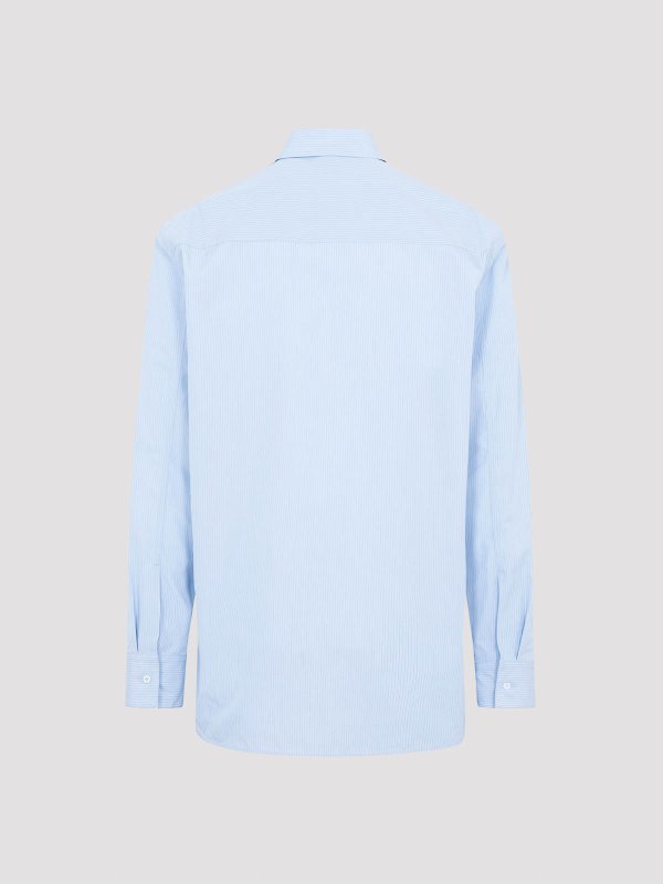 JIL SANDER ライトブルー コットンシャツ Jil Sander シャツ - ライトブルー | J24DL0103J45174494