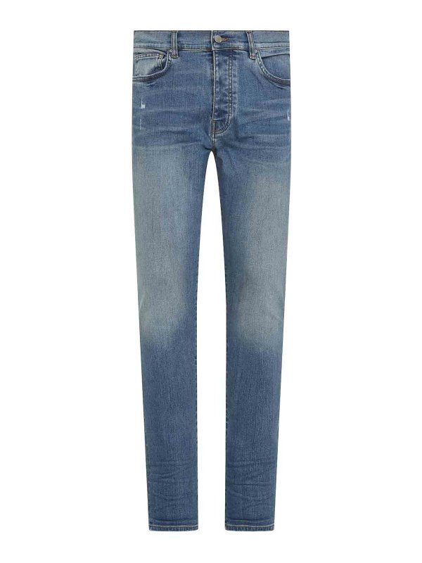 AMI PARIS: Bootcut - Bootcut Jeans - Jeansblau