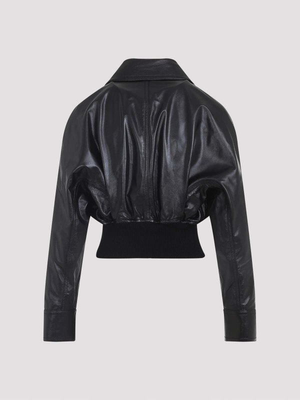 BOTTEGA VENETA: ボンバージャケット online - ボンバージャケット - 黒