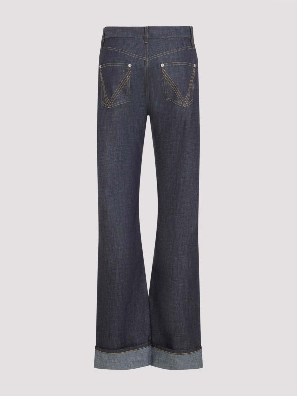 BOTTEGA VENETA: bootcut jeans online - Intrecciato Pocket Jeans