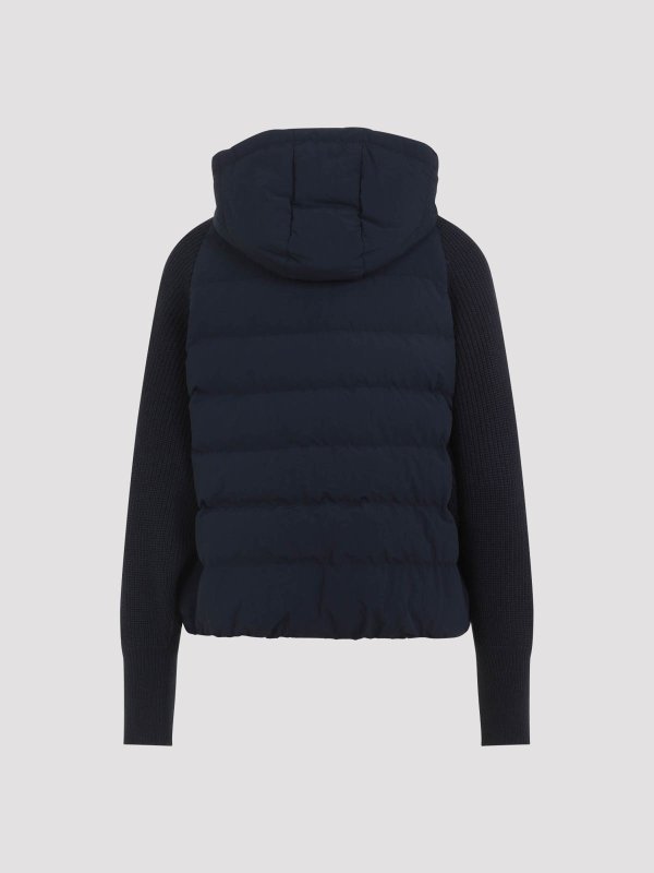 BRUNELLO CUCINELLI: Vestes-rembourrees online - Blouson Rembourré - Bleu