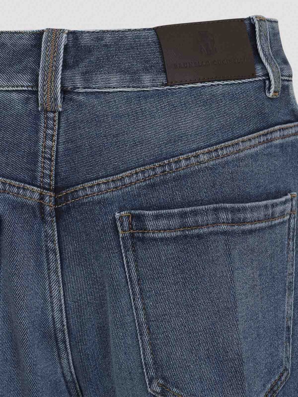 The Best Shops BRUNELLO CUCINELLI: ブーツカットジーンズ - ブーツカットジーンズ - ブルー