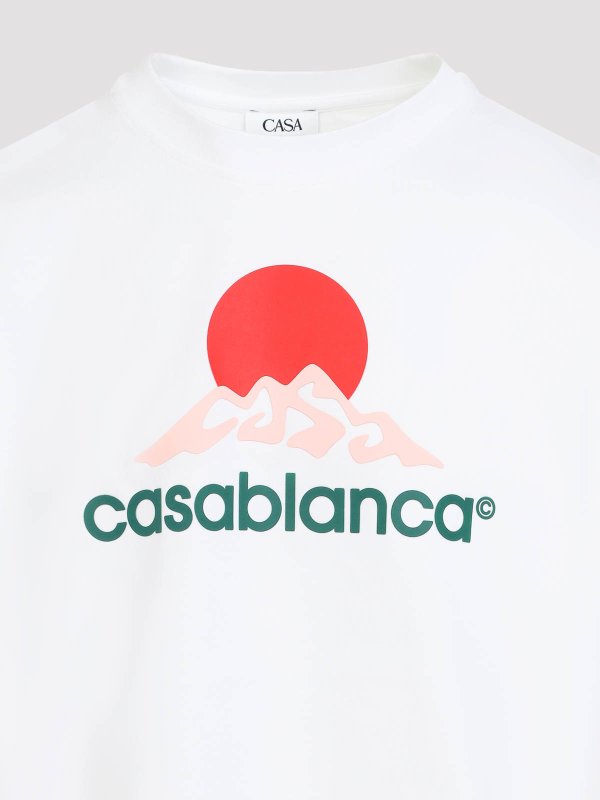 The Best Shops CASABLANCA: t-shirts - Mountains T-Shirt