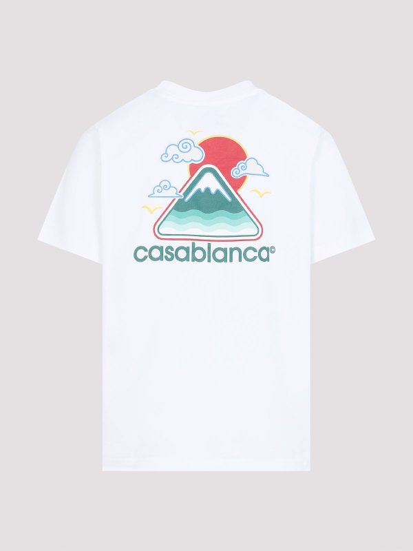 CASABLANCA: T-shirts online - T-Shirt - Weiß