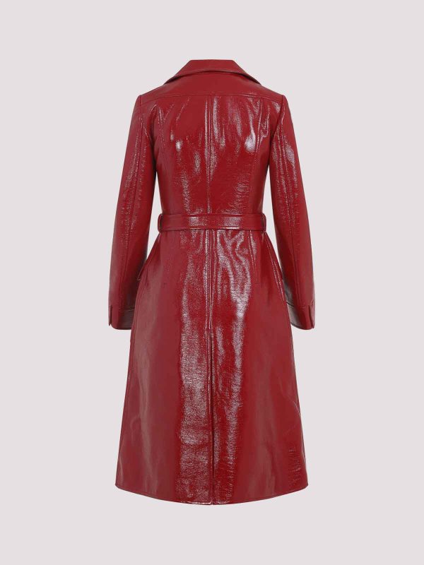 Courreges: Trenchcoats online - Trenchcoat - Rot