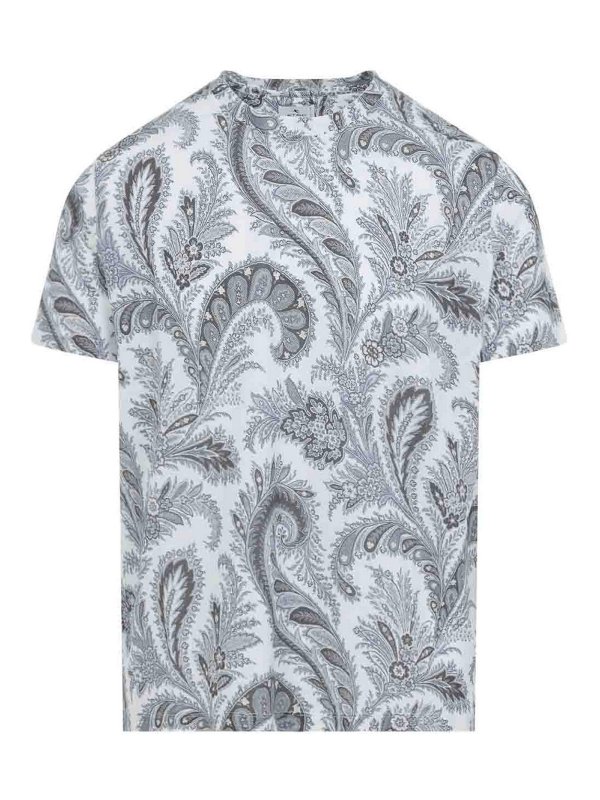 ETRO: Tシャツ - Tシャツ - グレー