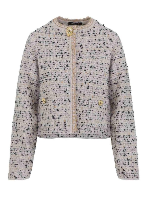 ジャケット FABIANA FILIPPI Fabiana Filippi Boucle Jacket Fabiana Filippi Boucl Jacket - White - Women | GCD215F122VR2
