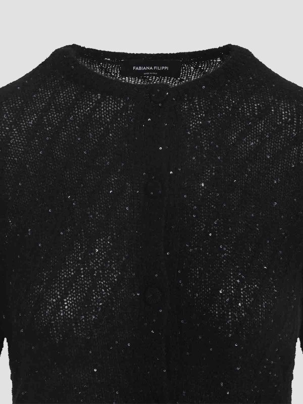 The Best Shops FABIANA FILIPPI: cardigans - Virgin Wool Cardigan