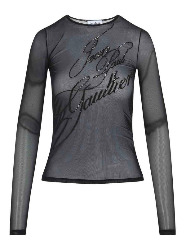 Jean Paul Gaultier トップ/タンクトップ - 黒 | 2503WTO339M0010000