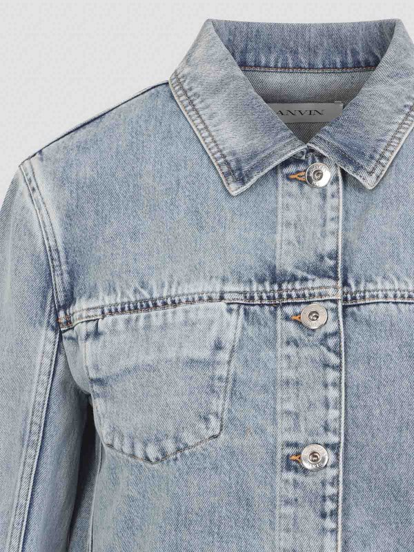 The Best Shops LANVIN: カジュアルジャケット - カジュアルジャケット - ライトブルー