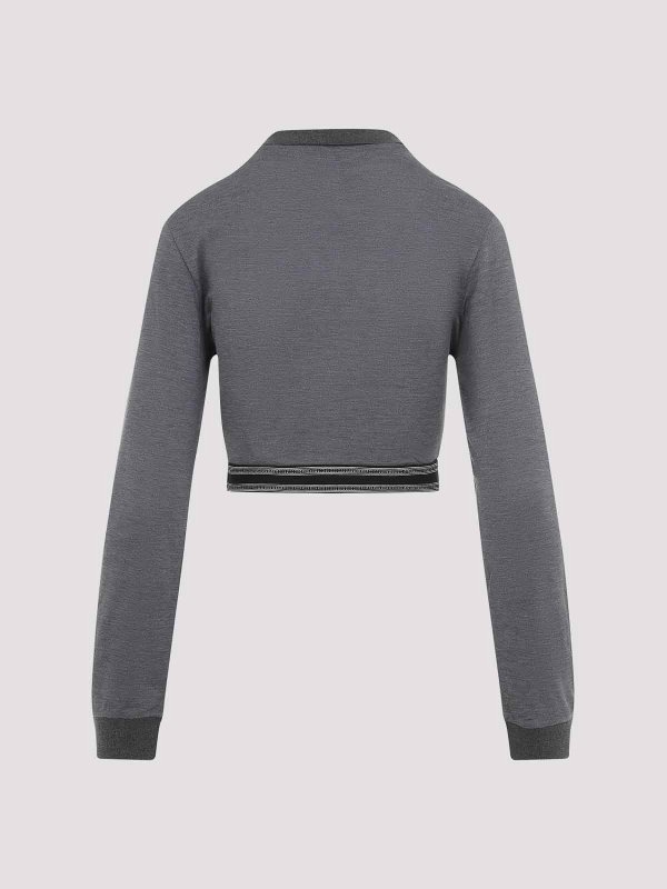 LOEWE: polo shirts online - Cropped Polo