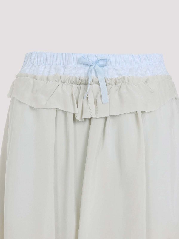 The Best Shops Maison Margiela: Faldas media pierna y semilargas - Falda Semilarga - Verde