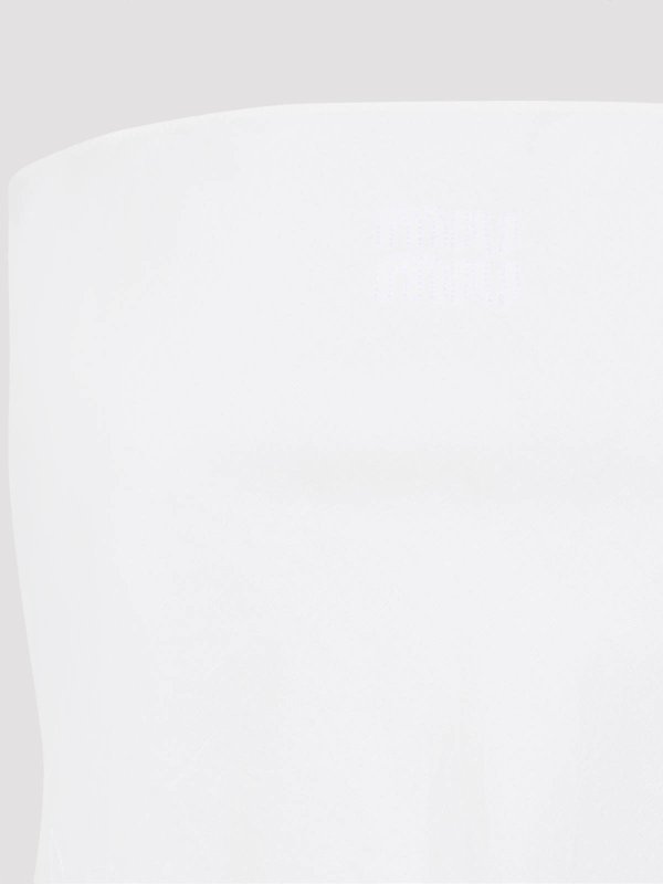 The Best Shops MIU MIU: Tops & Tank tops - Cotton And Linen Top