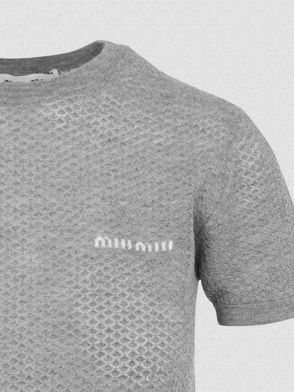 The Best Shops MIU MIU: t-shirts - Cashmere T-Shirt