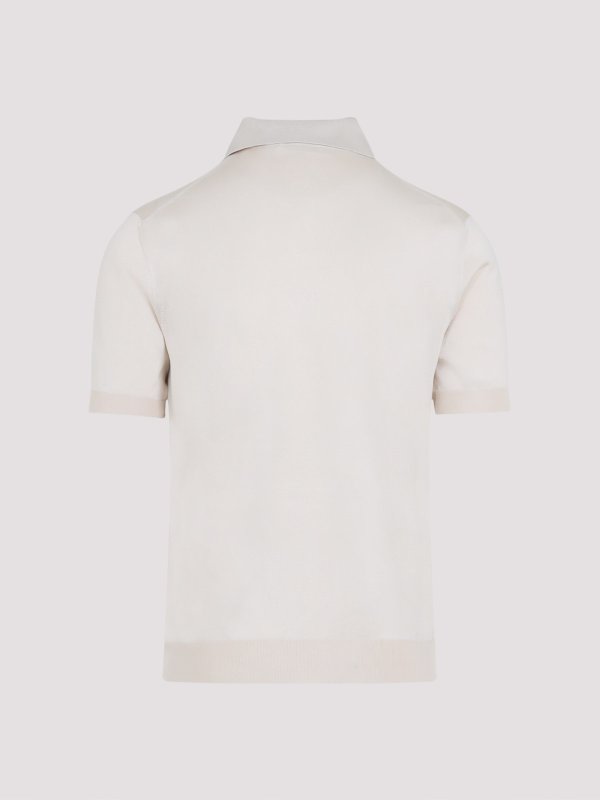 PRADA: polo shirts online - Silk Polo