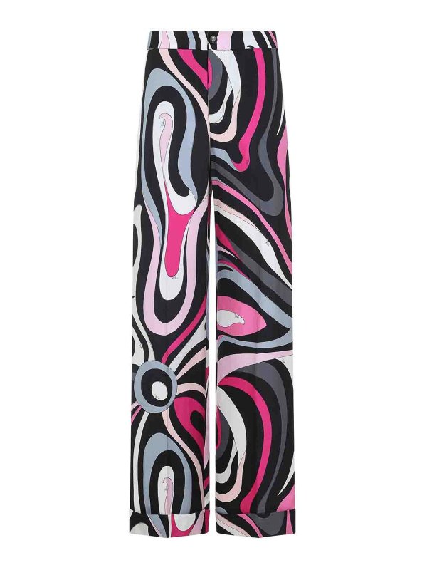 EMILIO PUCCI: Trousers Shorts - Marmo Pants
