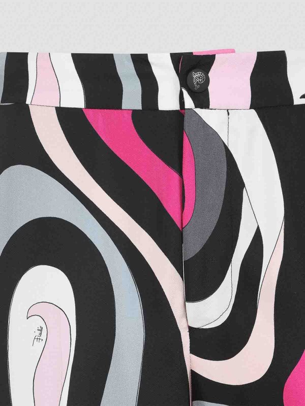 The Best Shops EMILIO PUCCI: Trousers Shorts - Marmo Pants