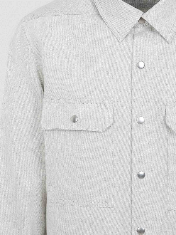 The Best Shops RICK OWENS: シャツ - シャツ - グレー