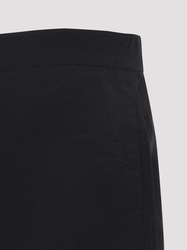 The Best Shops SAINT LAURENT: Trousers Shorts - Polyamide Swim Shorts