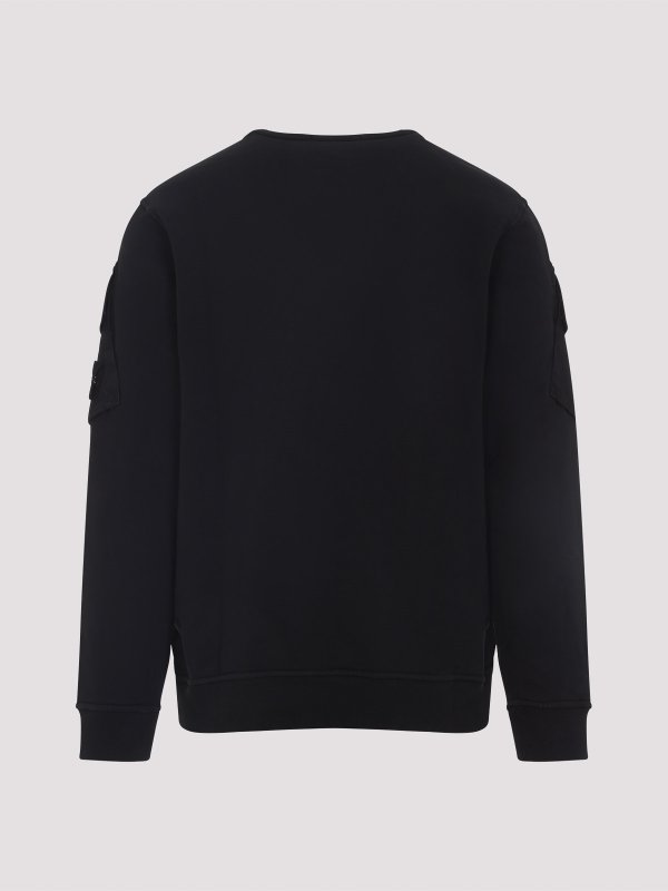 STONE ISLAND: スウェット＆セーター online - スウェットシャツ/セーター - 黒