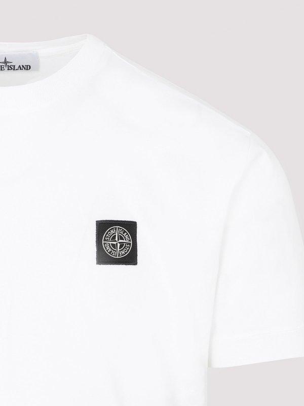 The Best Shops STONE ISLAND: t-shirt - T-shirt di cotone