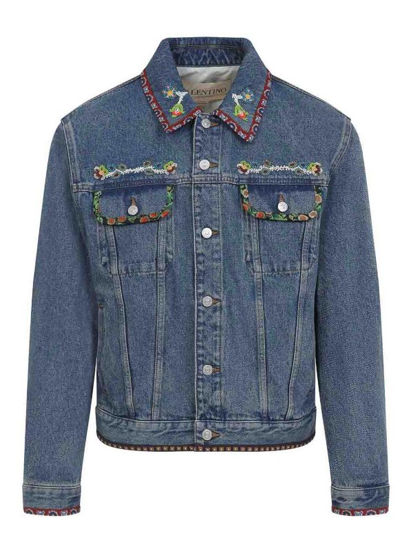 VALENTINO: Chaquetas casual - Chaqueta Casual - Lavado Medio