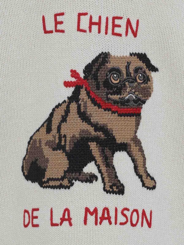 The Best Shops VALENTINO: クルーネック - クルーネック - クリーム