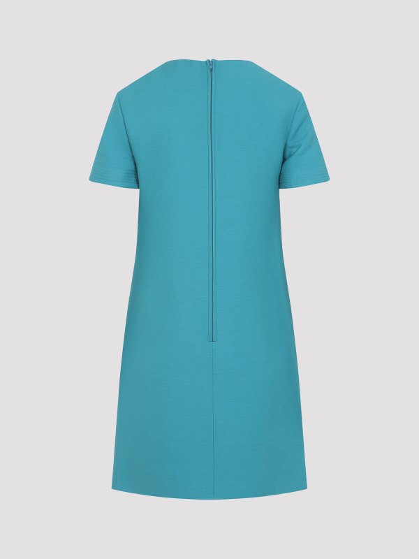 VALENTINO: short dresses online - Virgin Wool Mini Dress