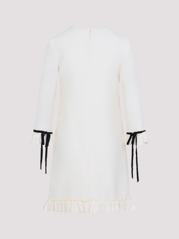 VALENTINO: short dresses online - Virgin Wool Mini Dress