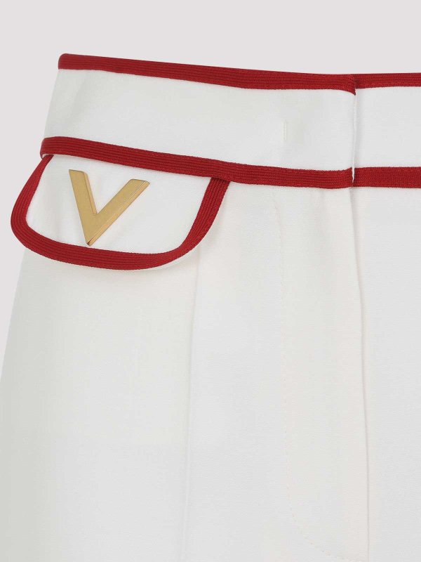The Best Shops VALENTINO: Shorts - Short - Crème