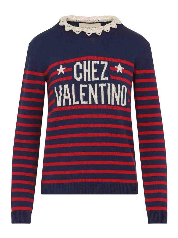 VALENTINO: crew necks - Sweater