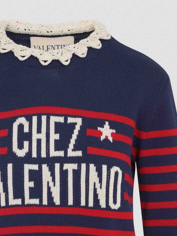 The Best Shops VALENTINO: crew necks - Sweater
