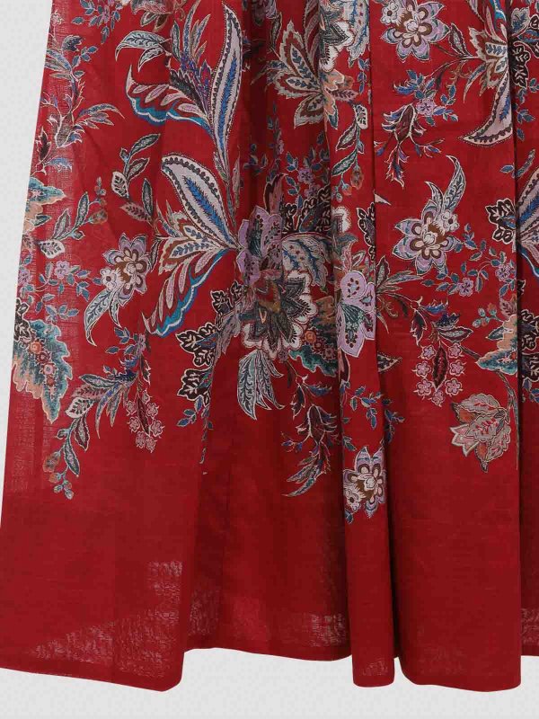 The Best Shops ZIMMERMANN: Knielange Kleider - Knielanges Kleid - Bunt