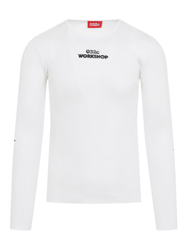 032C: T-shirts - T-Shirt - Weiß