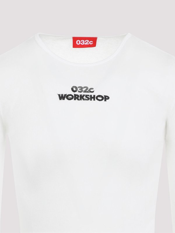 The Best Shops 032C: T-shirts - T-Shirt - Weiß