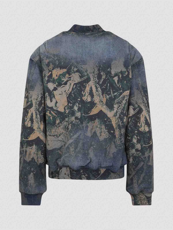 Acne Studios: casual jackets online - Cotton Bomber Jacket